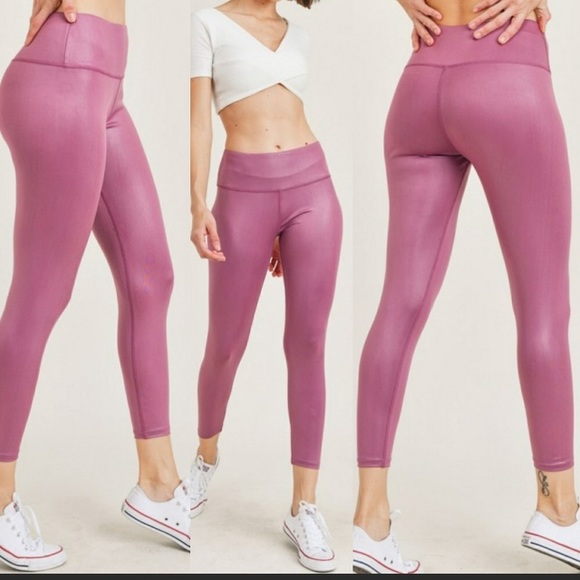 💥High Waist Matte Shine Leggings💥 - Picture 1 of 1